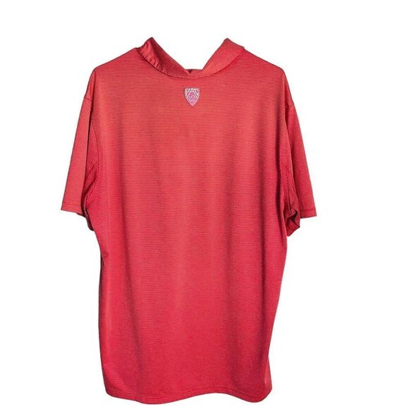 Nike USC Trojans Polo Shirt Mens L Coral Golf Tour Performance Dri-Fit Pac 12 - Picture 2 of 12